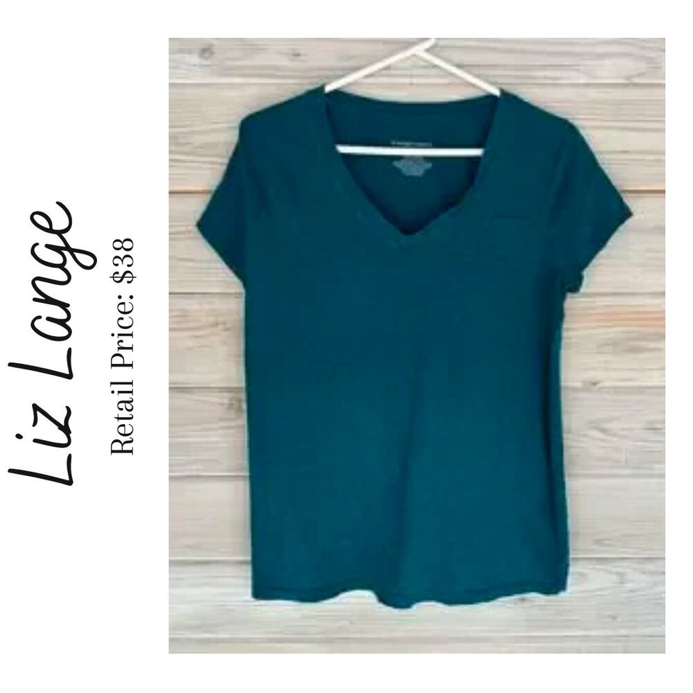 Liz Lange Maternity Basic V Neck Tee